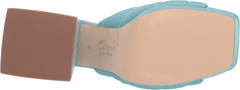 Circus by Sam Edelman Marlie Calypso Blue Slip On Open Toe Block Heeled Sandals