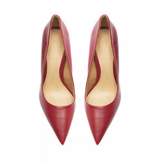 Schutz Lou Garnet Slip On Pointed Toe Slimmed-Down Stiletto Heeled Pumps