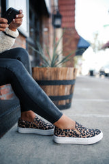 Steve Madden Gills Leopard Print Platform Wide Sneakers Leopard