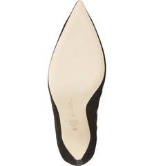 Brian Atwood VICTORY Cutout Pointy Toe Black Clear Flame Pointed Stiletto Pumps