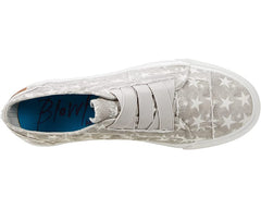 Blowfish Malibu Women's Marley Slip-On Sneaker Distressed Edges With Elastic Inside