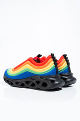 Cape Robbin Orlando Multi Running Shoes Aerated Spiral Casual Fashion Sneakers