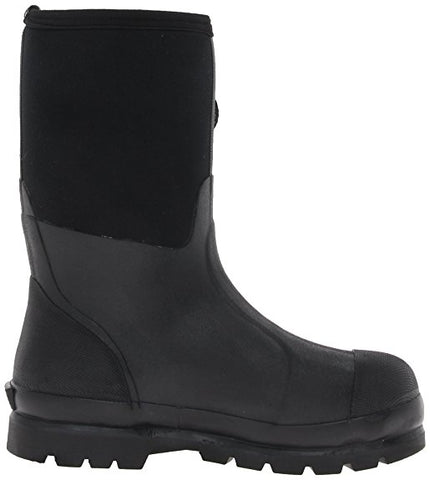 The Original MuckBoots Adult Chore Mid Boot Black Waterproof Snow Muck Boots (Men's 9 M/Women's 10 M)