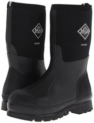 The Original MuckBoots Adult Chore Mid Boot Black Waterproof Snow Muck Boots (Men's 9 M/Women's 10 M)