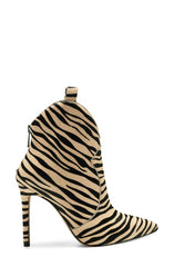 Jessica Simpson Pixillez 2 Back High Heel Ankle Bootie Stiletto Boot NATURAL