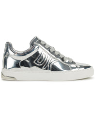 DKNY Abeni Silver Fashion Casual Everyday Lace Up Platform Comfortable Sneakers 7
