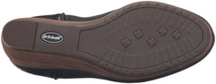 Dr. Scholl's Shoes Harlow Black Fashion Pull On Rounded Toe Ankle Booties
