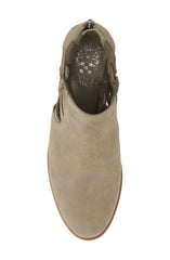 Vince Camuto Prestetta Elephant Pointy Toe Cut Out Side Braided Ankle Boots Wide