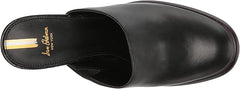 Sam Edelman Shiloh Black Slip On Block Heeled Rounded Toe Dress Mules