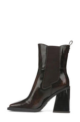 Circus by Sam Edelman Lauren Chestnut Snip-Toe Chelsea Squared Toe Booties