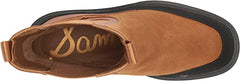 Sam Edelman Lulia Camel/New Whiskey Chunky Heel Closed Toe Pull On Ankle Boots