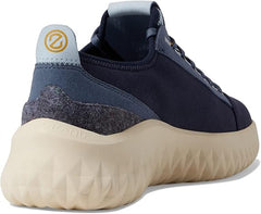 Cole Haan Generation Zerogrand II Navy Blazer/Celeste Low Top Lace Up Sneakers