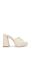 Steve Madden Cristo Platform Sandal Open Toe Chunky Heel Slip On Mule Pumps