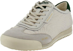 Sam Edelman Isabel Custard/Modern Ivory/Bright Pi Lace Up Round Toe Flat Sneaker