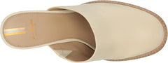 Sam Edelman Shiloh Modern Ivory Slip On Block Heeled Rounded Toe Dress Mules