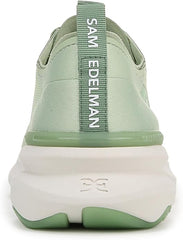 Sam Edelman Sarita Green Multi Lace Up Athletic Runner Low Top Sneakers