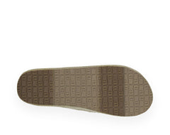 Sanuk Rounder Tan Heavy Canvas Slip On Rounded Closed Toe Loafer