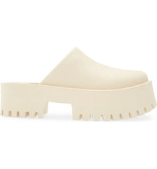 Jeffrey Campbell Clogge Sea Salt Fashion Slip On Slide Chunky Platform Sandals