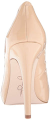 Jessica Simpson Parisah Pointed Toe Classic Sand Nude Patent Platform Pumps