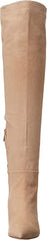 Sam Edelman Ursula Warm Oat Pointed Toe Kitten Heel Over the Knee Fashion Boots