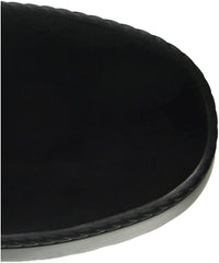Nine West Hojo2 Black Stretch Suede Wedge Platform Over Knee Fashion Fitted Boot