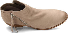 Sam Edelman Packer Putty Leather Squared Toe Stacked Block Heel Ankle Booties