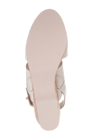 Kelsi Dagger Brooklyn Nash Off White Platform Wedge Open Toe Dress Sandals