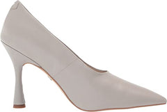 Sam Edelman Hilton Pebble Grey Slip On Pointed Toe Stiletto High Heel Pumps