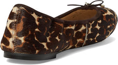 Sam Edelman Felicia Terra Toffee Multi Leather Slip On Rounded Toe Ballet Flats