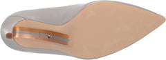 Sam Edelman Hazel Pebble Grey Stiletto Heel Pointed Closed Toe Dress Pumps