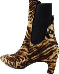Sam Edelman Margo Cabernet Red Pull On Pointed Toe Kitten Heeled Ankle Booties