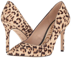 Sam Edelman Hazel Leopard Stiletto Dress Pointy Toe Pump Shoes