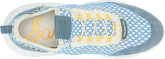 Sam Edelman Chelsie Summer Sky/Blue Mist/Modern Ivory Lace Up Low Top Sneakers