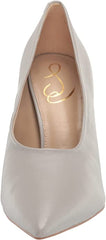 Sam Edelman Hilton Pebble Grey Slip On Pointed Toe Stiletto High Heel Pumps