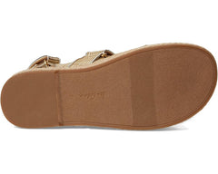 Sam Edelman Arlo Montrose Blue Open Toe Velcro Straps Raffia Sport Sandals