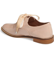 Shellys London Frankie Patent Timeless Structured Oxford Lace Up Shoes