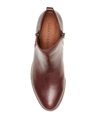 Lucky Brand Women's Basel, Raisin Low Cut Ankle Booties