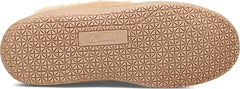 Clarks Men's Suede Leather Sherpa Lined Ankle Bootie Slippers - Indoor/Outdoor Slip-Ons - Comfy & Durable Ankle Boots with Plush Lining Padded Insole & Gripped Rubber Outsoles