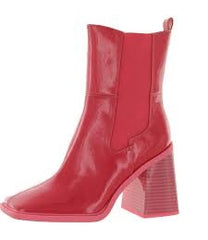 Circus by Sam Edelman Lauren Fuchsia Pink Snip-Toe Chelsea Squared Toe Booties