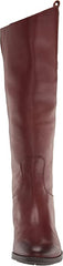 Sam Edelman Penny Burnt Brandy Rounded Toe Block Heel Knee High Equestrian Boots