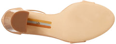 Sam Edelman Yaro Beige Blush Ankle Strap Open Round Toe Block High Heel Sandals