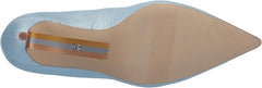 Sam Edelman Vienna Robin Egg Blue Stiletto Heel Pointed Toe Slip On Fashion Pump