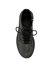 Jessica Simpson Enita2 Lace-Up Lug Sole Round-toe Platform Combat Boots Black