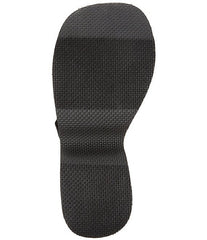 Steve Madden Gwen Black Slip On Squared Open Toe Platform Heeled Sandal