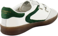 Sam Edelman Talia Optic White/Bright Pine Rounded Toe Low Top Flat Sneakers