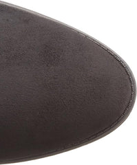 Circus By Sam Edelman Peyton Black Round Toe Stretch Over The Knee Side Zip Boot