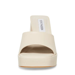Steve Madden Cristo Platform Sandal Open Toe Chunky Heel Slip On Mule Pumps