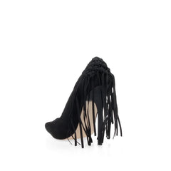 Privileged Tipsy Pointed Single Sole High Pitch Stiletto Heeled Fringe Pumps