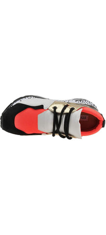 Steve Madden Cliff Coral Rounded Toe Lace Up Platform Fashion Low Top Sneakers