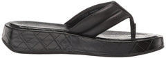 Circus NY by Sam Edelman Laina Black Fashion Soft Thong Slip On Platform Sandals